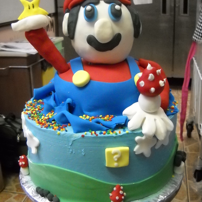 Super Mario Cake