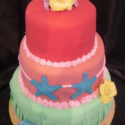 Luau Cake