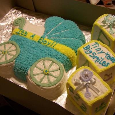 My First Baby Shower Cake