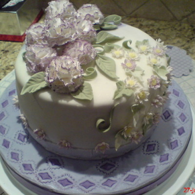 Carnations And Mini Daisies