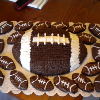 Superbowl Cake & Brownies