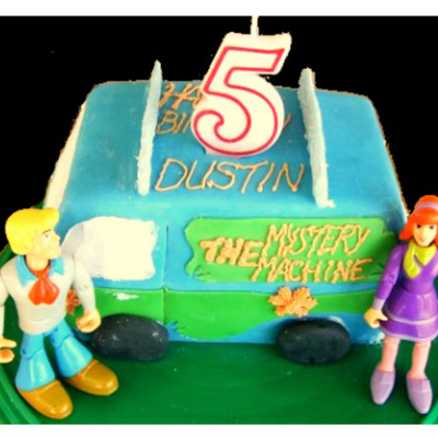 Mystery Machine Scooby Doo Cake