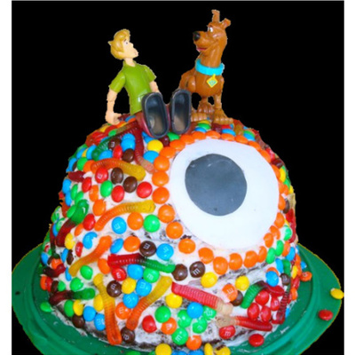 Candy Monster Scooby Doo Cake