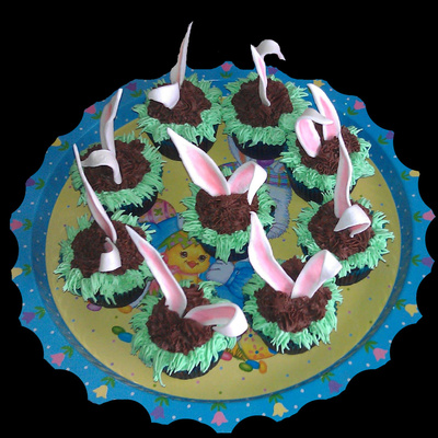 Gluten And Dairy Free "bunny Ear" Cupcakes