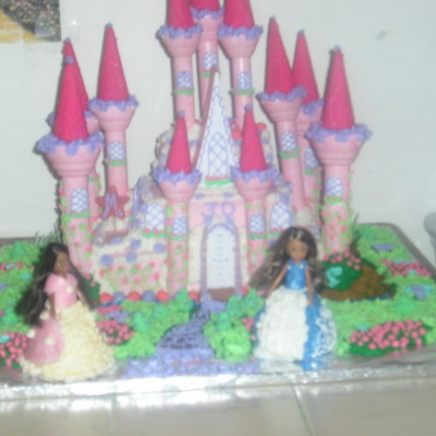 Castle With Princess Dolls