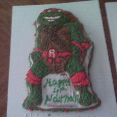 Teenage Mutant Ninja Turtle Cake