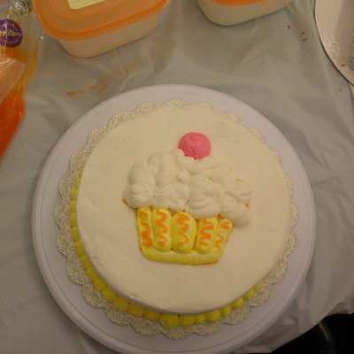 My First Class Cake- Cupcake Cake