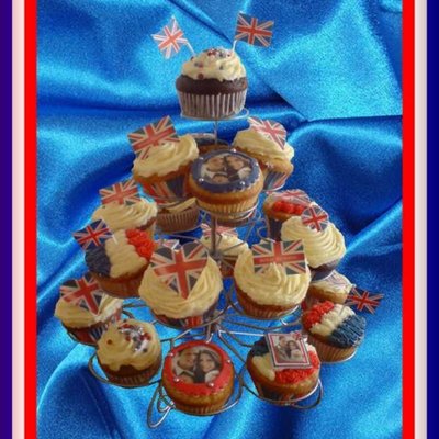 Royal Wedding Cupcakes