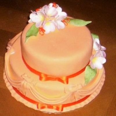 Frangipani Practice Cake