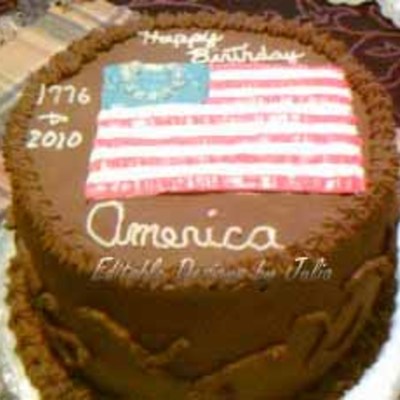 Independence Ice Cream Cake