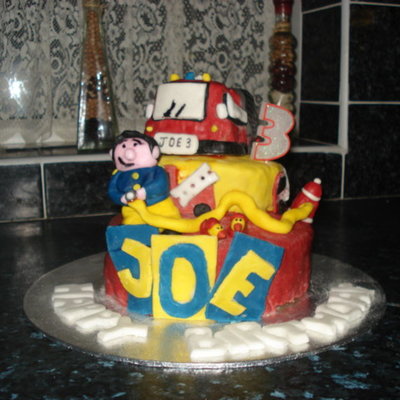 Fireman Cake
