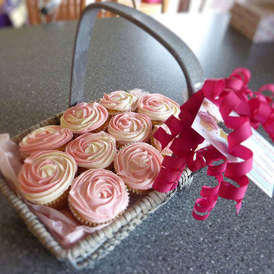 Cupcake Gift Basket