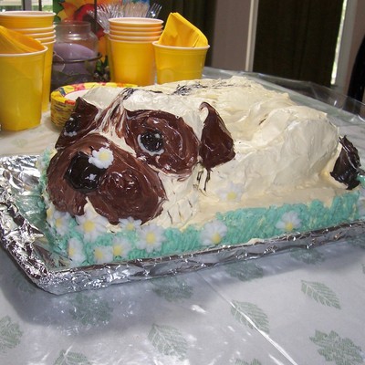 "daisy" The Dog Cake