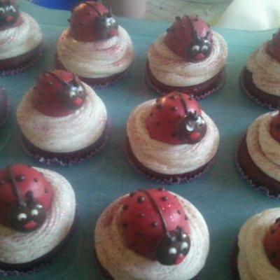 Ladybug Cupcakes