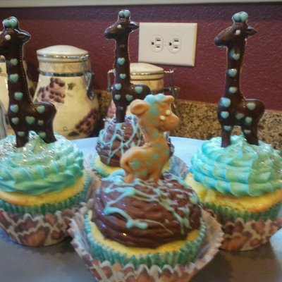 Boys Baby Shower Giraffe Theme