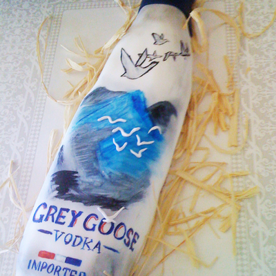 Grey Goose Cake