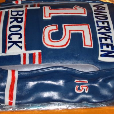 Brock University Hockey Jersey Cake!!