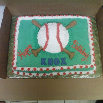 Baseball Cake