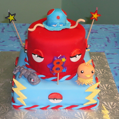 Pokemon Birthday Cake