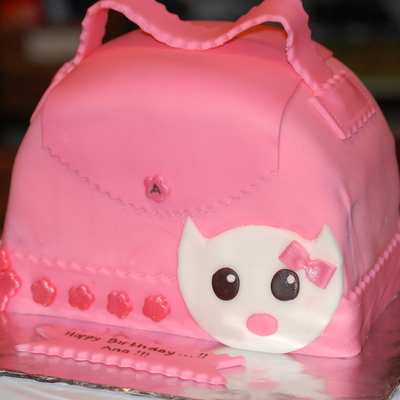 Little Girl Purse Cake