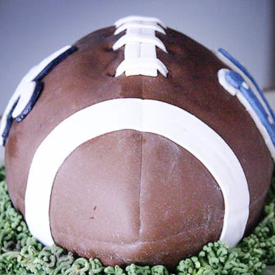 Superbowl Football Cake