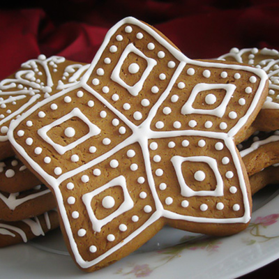 Ginger Star Cookies
