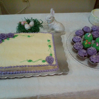 Cake & Cupcakes For Easter