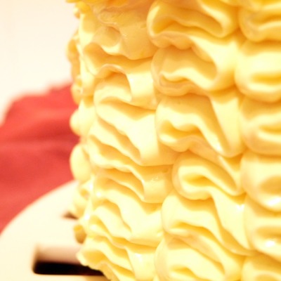 Lemon Ruffle Cake