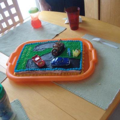 Cars 2Nd Birthday Cake