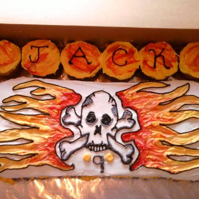 Skateboard Cake I Did For My Cousin.