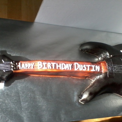 Guitar Cake