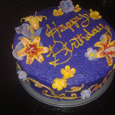 Colourful Birthday Cake