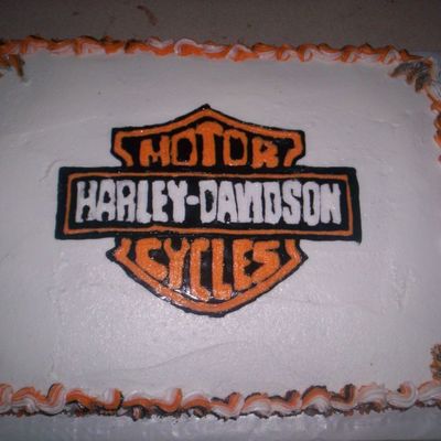 My Harley Cake
