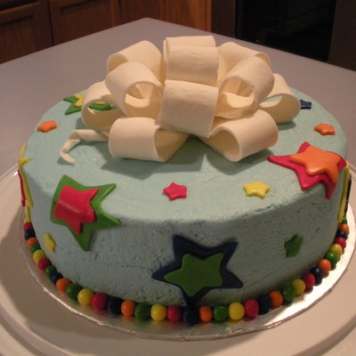 Bow Birthday Cake