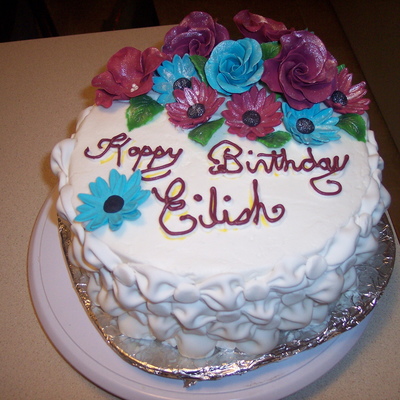 Flower Birthday Cake