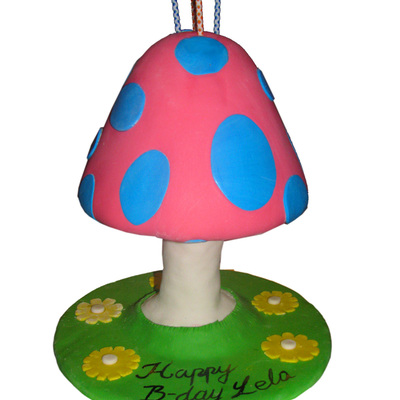 Mushroom Birthday Cake