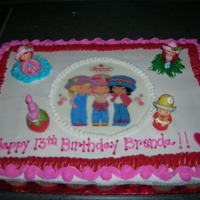 Strawberry Shortcake Cupcake Cake