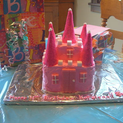 Princess Castle Cake