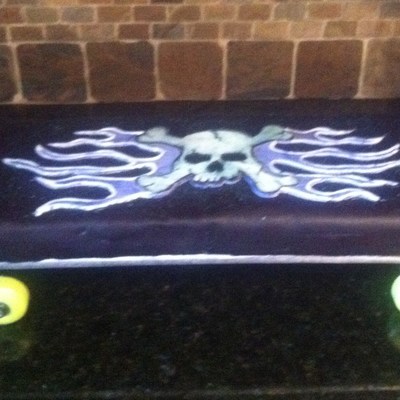 Skateboard Cake