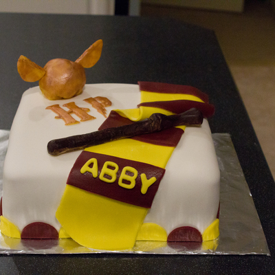 Harry Potter Birthday Cake