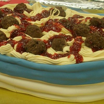 Spaghetti And Meatballs - With Sauce