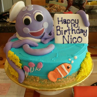 Nico's 1St Birthday Cake