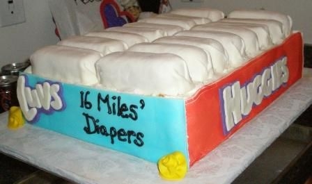 Nikki's Baby Shower Cake