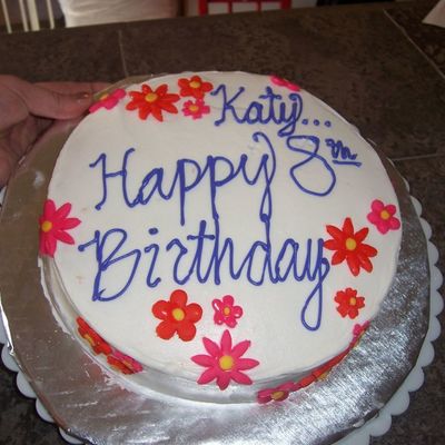 Just A Bright Colored B-Day Cake...