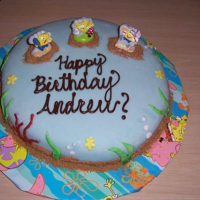 Spongebob Under The Sea Cake