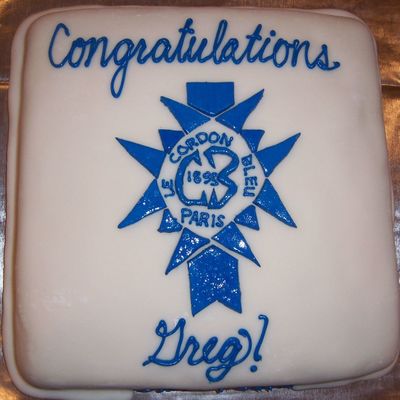 Culinary Graduate Cake