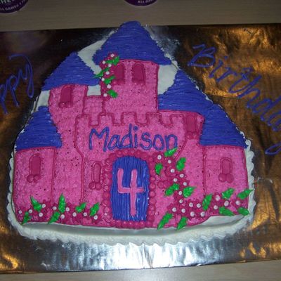 Princess Castle Cake