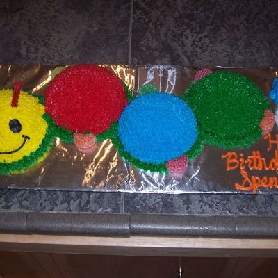 Baby Einstein Catapillar Cake