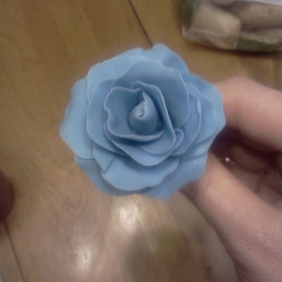My First Gumpaste Rose