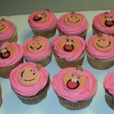Baby Shower Cupcakes
